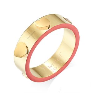 Anéis clássicos para mulheres ouro 18k titânio aço ouro anel de diamante designer de joias noivado homem mulher festa de casamento com bolsa