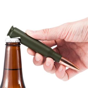 Creative Bullet Shape Bottle Opener Shell Case Formed Opener Den perfekta gåvan för militär fan gratis frakt JL1720