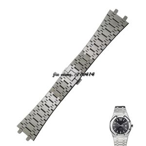 JAWODER Cinturino Interfaccia superficie convessa Bracciale largo in acciaio inossidabile Cinturino da polso in acciaio Uomo donna 20 26mm Accessori Orologio per225s