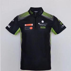 The new MOTO GP team factory service POLO shirt motorcycle downhill off-road shirts can be customized mountain bike riding cloth252p