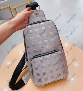 10A Kalite Bulvarı Slingbag Erkek Kadın Tasarımcı Çantası Orijinal Deri Omuz Çantaları Crossbody Çanta Cüzdan Cüzdan Hobo Çift fermuarlı Çantalar Göğüs Çantası Kemer Çantası Bumbag