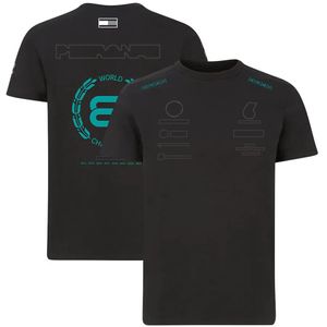 2022F1 Рабочий гоночный костюм логотип автомобиля Формула-1 Команда футболка с коротким рукавами