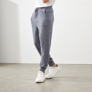 Men's Pants The Mall Is Dedicated To Brand Clothing Light Luxury Cashmere Sweatpants Warm Insulation Large Knitted Casual