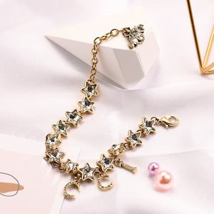 18K Gold Chain Bracelet Fashion Love Gifts Jewelry New Charm Engagement Travel Bracelet Designer Logo Luxury Bracelet Designer Women's Jewelry Long Chain