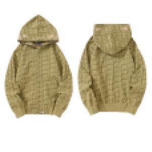 Bathing Ape Male And Female Couple Shark Khaki Plush Sweater Men's Casual Bathing Ape Hooded Jacket