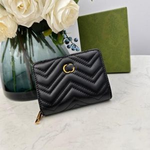 10a Marmont Wallets Holders Designer Bag кожаный кошелек Ophidia Continental Zip вокруг держателя женской владельцы визитной карточки монета Key Cover Passport Cover Short