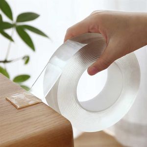 1M 2M 3M 5M Nano Magic Tape Double Sided Tape NoTrace Reusable Waterproof Tape Cleanable Home Gekkotape CNOrigin237k