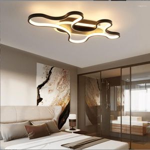 Plafoniere Lampadari Modern Nordic Smart Remote Control LED Adatto Soggiorno Camera da letto Sala da pranzo Studio Indoor