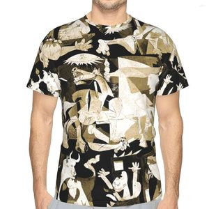 Men's T Shirts Polyester TShirts Guernica 2023 Sand Graphic Distinctive Thin Shirt Funny Tops