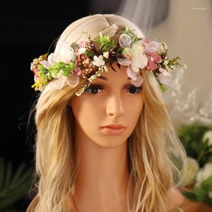 Headpieces A Multicolor And Fashion Ladies' Festival & Party Flower Crown Headband