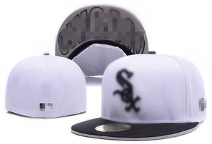 NOVO designer de moda carta clássico cabido cor plana pico completo bonés sox beisebol esportes cabidos chapéus em tamanho 7- tamanho 8 snapback l7