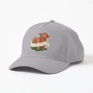 Ball Caps Baby Highland Cow Cap, entworfen und verkauft von?stilo29