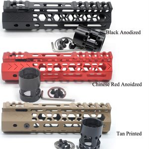 Unik design Ultralight 7 '' Inch M-Lok Handguard Rail Float Picatinny Mount System Black Red Tan Color323Z