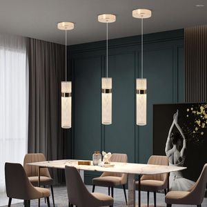 Chandeliers Chandelier For Staircase Hanging Lamp Modern Pendant Gloss Lighting Living Room Led Ceiling Lamps Ring Stairs Loft