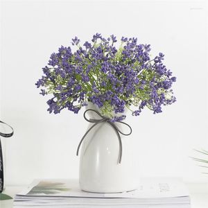 Decorative Flowers 32cm Artificial Flower Gypsophila Simulation Plant Fake Bouquets For Wedding Christmas Home El Party Decor 4 Colors