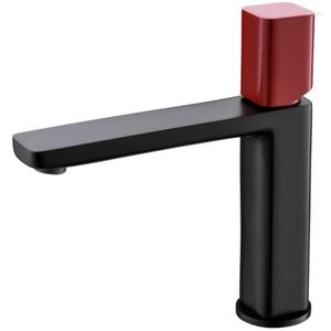 Rubinetti per lavabo da bagno Rubinetto per lavabo Rubinetto per rubinetto Spazzola Oro Cromo Nero Rosso Moda Acqua Rame