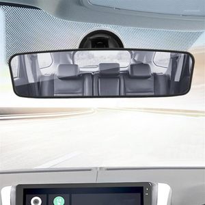 Groothoek achteruitkijkspiegel Universeel interieur Achteruitkijkspiegel Verstelbare zuignap Auto 360° draaibaar Andere accessoires1288c