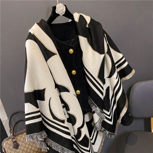 Scarves Print Floral Cashmere Women Winter Scarf Casual Large Shawl and Wraps Thick Pashmina Square Blanket Bufadna Echarpe 230729