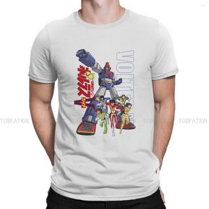 Men's T Shirts ROBOT VOLTES V JAPAN Tshirt Graphic Men Tops Vintage Grunge Summer Clothes Cotton Shirt