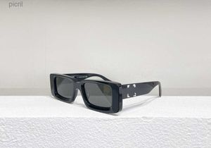 Óculos de Sol Feminino Masculino Designer Luxo Estilo Cool Hot Fashion Clássico Chapa Grossa Preto Branco Armação Quadrada Óculos Offs Masculino