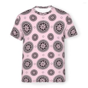 Erkekler Tişörtleri İnkübatör Çember Çember Polyester Tshirts Puella Magi Madoka Magica Erkekler Harajuku Üstler İnce Gömlek Yuvarlak Boyun