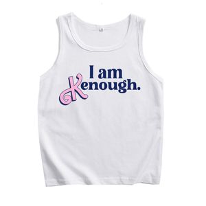 Men's Tank Tops I Am Kenough Shirts Vest TShirt Customize Printed T Man Woman Enough Streetwear 230728