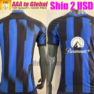 Lukaku Soccer Jerseys 23 24 Barella Vidal J.Correa Alexis Inters Dzeko Milans Gosens Skriniar Bellanova Lautaro