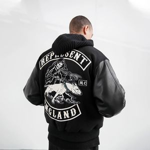 Men s Jackets Death Sweatshirt Pilot Jacket Dog Harajuku Hoodie Punk Coats Sudadera Streetwear Fleece Casual Outerwear Heavy Metal Chaquetas 230729