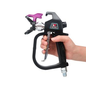 Pistola de pulverização de tinta sem ar de alta pressão 3600PSI com proteção de bico de ponta de pulverização 517 para máquina de pulverização Wagner Titan251e