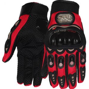 Cykelförsörjning Touch Screen Racing Off-Road Outdoor Knight Full Finger Half Finger Motorcykel Anti-Smashing Windproect Gloves286V