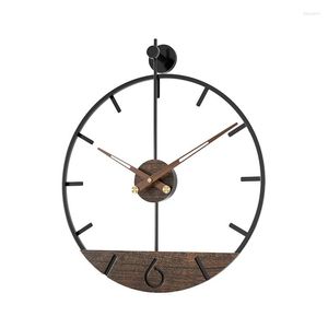 Wall Clocks Clock For Living Room Nordic 3d Silent Home Decor Art Luxury Metal Watch Design Gift