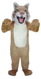 Fantasia de mascote BOBCAT de alta qualidade para Halloween, fantasia de desenho animado, transporte rápido, tamanho adulto