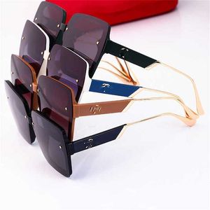 52% OFF Wholesale of sunglasses New Women's UV Protection Box Korean Edition Glasses Round Face Mesh Red Sunglasses