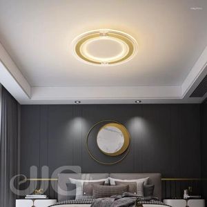 Plafoniere Jjc Famiglia Bagno Lampada Rotonda Semplice Moderno Balcone Studio Camera Da Letto A Led Ultrasottile