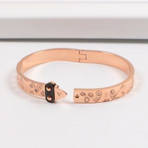 Designer pulseira selo de aço moda europeia nova pulseira de aço titânio pulseira masculina designer jóias