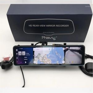 Car Dvr DVRs Phisung 12 Inch Mirror Android 8 1 Dash Camera 1080P 300mm X 72mm 21mm1268g