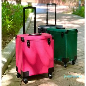 2023-Suitcases Cosmetic Makeup Case Instrument Foot Bath Technician Massage Trolley Luggage Storage Toolbox