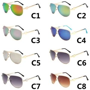 Männer Frauen Metall Radfahren Sonnenbrille Mode Designer Spiegel Sonnenbrille Fahren Gläser Reiten Wind Brillen