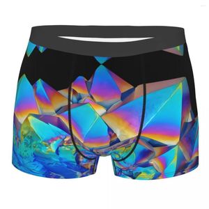 Underpants Rainbow Titanium Glass Homme Panties Shorts Boxer Briefs Man Underwear Sexy
