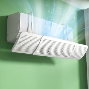 Andere Hausgarten Universal-Klimaanlage Windabweiser Wandmontierte Klimaanlage Windschutzscheibe AntiDirect Blowing Retractable Outlet Baffle 230728