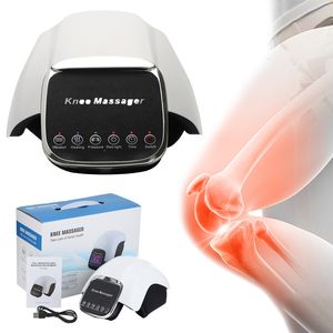 Leg Shaper Electric uppvärmning Knä Massager Joint Infrared Therapy Vibrator Fisioterapia Arthritis fysioterapi Pain Relief Health Care 230729