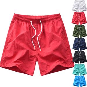 Men's Shorts Casual Sleep Bottom White Silky Pajamas Drawstring Pockets Satin Homewear Lounge Beach Boxer Male