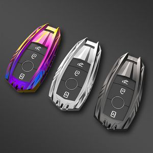 Bilfodral omslag för Mercedes A C E S Class W221 W177 W205 W213 Tillbehör Keychain Car-Styling Holder Shell342Z