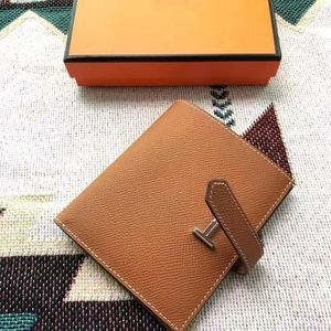 Korthållare Designer Coin Purse Business Holder Wallet Purse Frankrike Kvinnor Män Casual Fashion Leather Mezzanine Luxury Bag ID Card Holder med Box Mens plånböcker