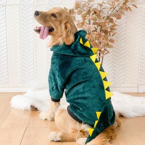 Roupas para cães grandes roupas para cães engraçado dinossauro tigre roupas de lã de inverno roupas de inverno quentes cães médios e grandes outono inverno itens para animais de estimação 230729