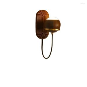 Lampade a parete cinese Vintage Nero Nero LED LED LAMPARE LAMPAGNO SOLAMENTO LUGO SOLIDO IN LUCCHIO ROURO PLACCHE LUCI