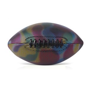 Balls Rugby Good Sealing Scratch Proof Team Training Ball Football Glow in the Dark 230729