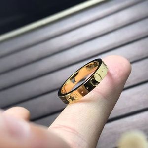 Ringe für Frauen Verlobungsring Ehering Ring Ringe Designer modische und exquisite beliebte 18 Karat Gold plattierte klassische Qualität Schmuckgeschenke Herren Ring Nagel Ring