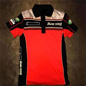 NY MOTORCYCLE CYCLING TEAM FACTORY KLÄDER POLO SHIRT LAPEL QUICKT-TRYING T-shirt Driver Version Racing Suit245y