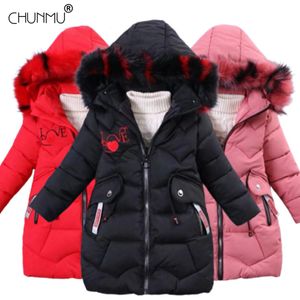 Jacken Kinder Mädchen Baumwolle Jacke Winter Für Mantel Baby Warme Mit Kapuze Oberbekleidung Kleidung Kinder Soild Down 230728